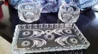 Sahne- Glas Set, 3- teilig, siehe Bilder Bayern - Weidenbach Vorschau