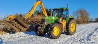 John Deere Traktor 7600 Schlepper Mähausleger Niedersachsen - Meerbeck Vorschau