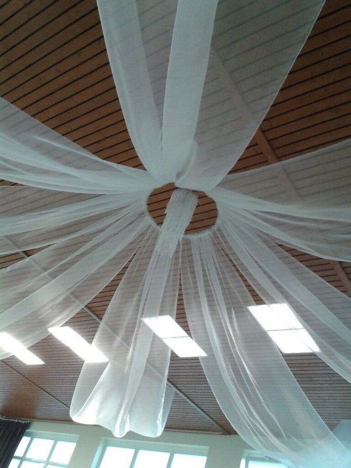***VERLEIH***Ceiling drape Deckenabhängung für Ihre Hochzeit in Bülstedt