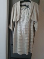 Festliches Kleid mit Bolero,Kleid,Beige,Gr.40 Nordrhein-Westfalen - Gladbeck Vorschau