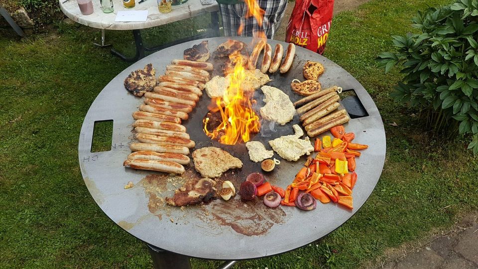 Grillschale mit Grillplatte 98 cm in Ilmtal