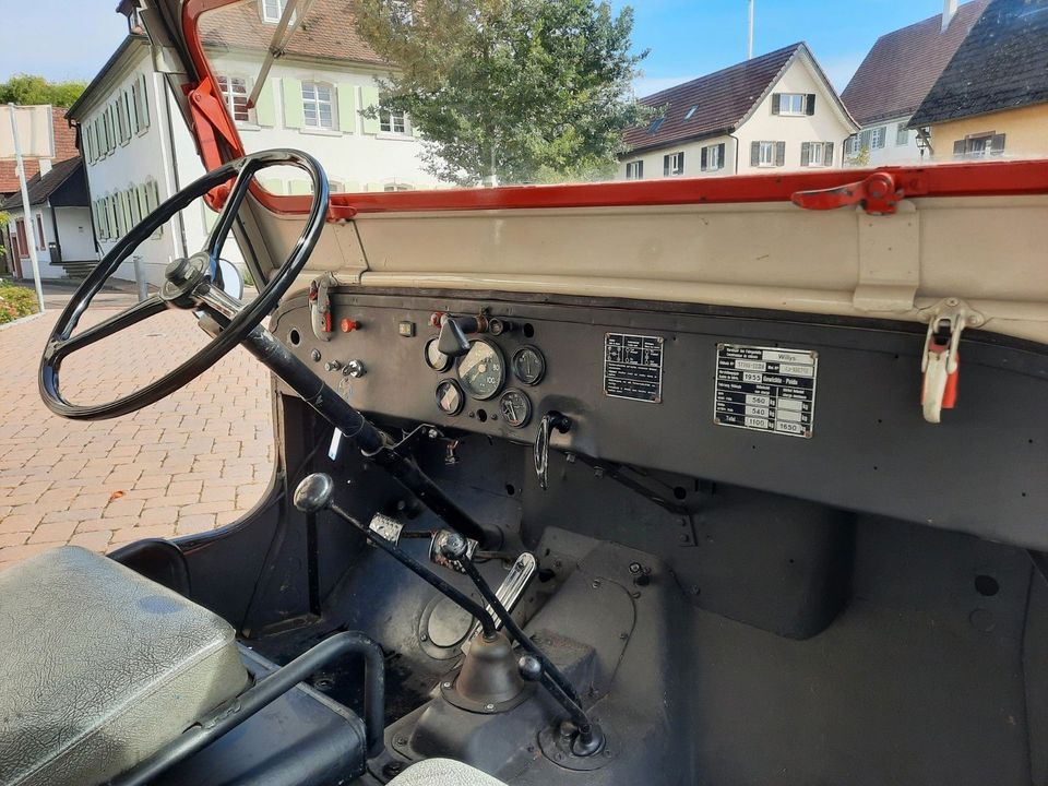 Jeep Willys/ H-Zulassung/Schweizer Fahrzeug in Emmendingen