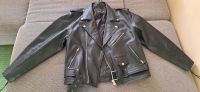 Motorrad Lederjacke schwarz Gr.38 oldschool/hilly Billy/retro Hessen - Korbach Vorschau