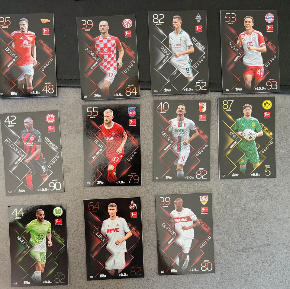 Match Attax 23/24 Bundesliga Karten in Weinstadt