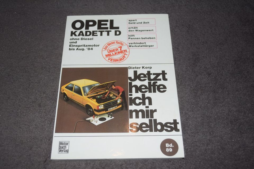 Reparaturanleitung Reparaturhandbuch Opel Kadett D in Enkenbach-Alsenborn