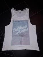 ESPRIT weißes  TANK-TOP mit buntem Aufdruck FAST NEU! Baden-Württemberg - Aalen Vorschau