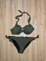 Khaki Glitzer Bikini Größe 46 85/B C&A NEU Bayern - Sonnefeld Vorschau