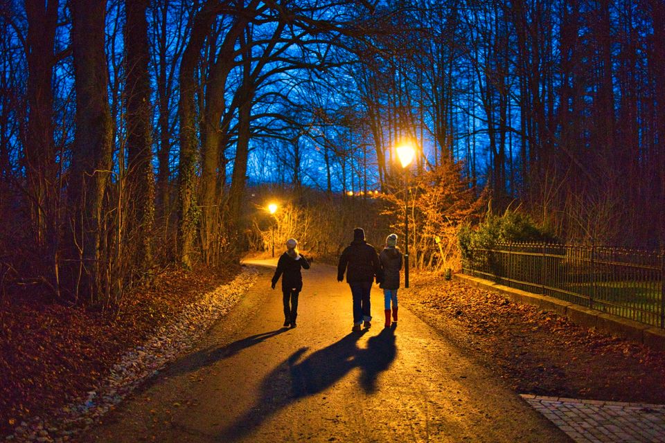 Nachtwanderungen in Mücheln (Geiseltal)