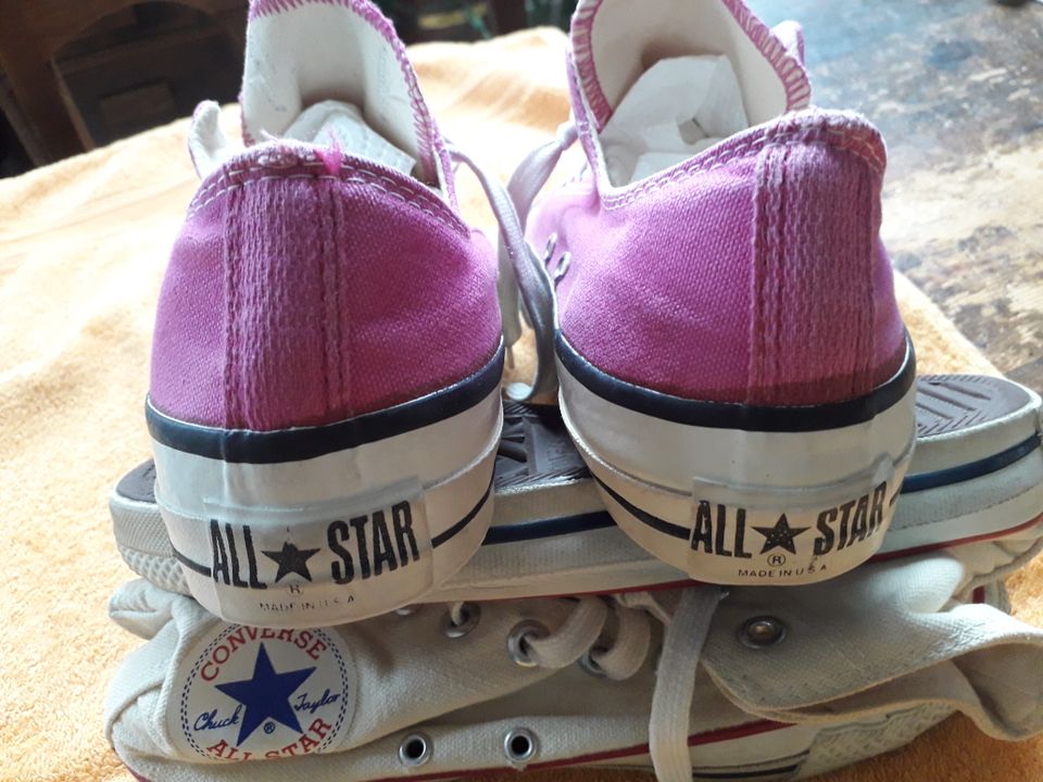 Converse All Star lo Made in USA rosa Größe US 8,5 Eur 42 in Dietzenbach