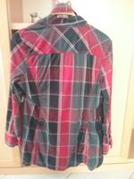 Street One Bluse Hemd long karo rot schwarz Gürtel Größe 42 Bayern - Monheim Vorschau