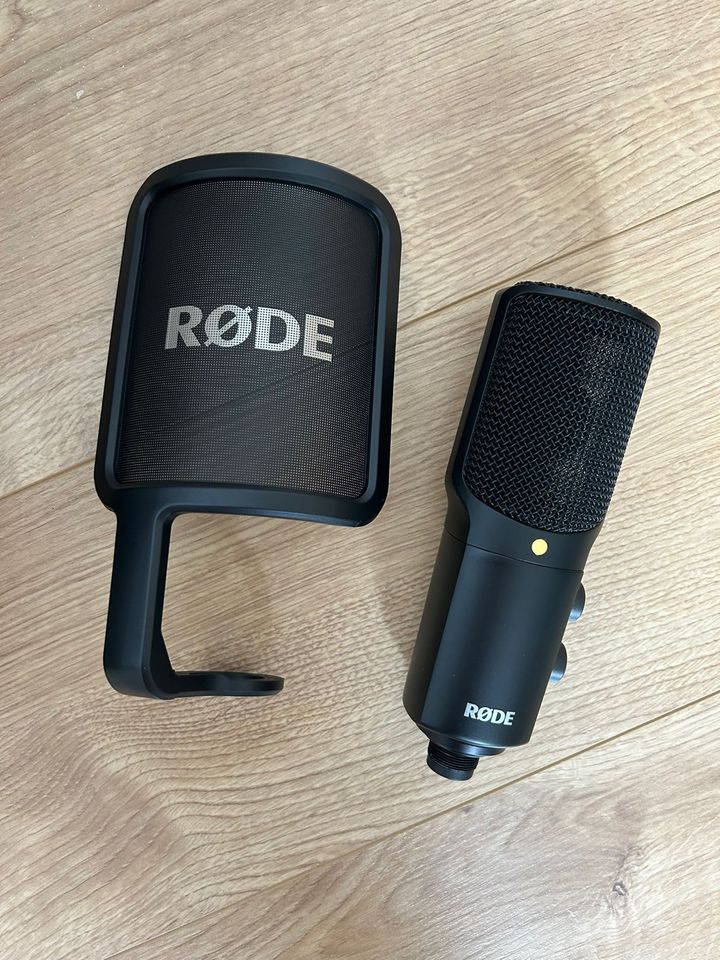 NT-USB-Mikrofon RODE Podcast Aufnahmegerät Studio in Bad Honnef