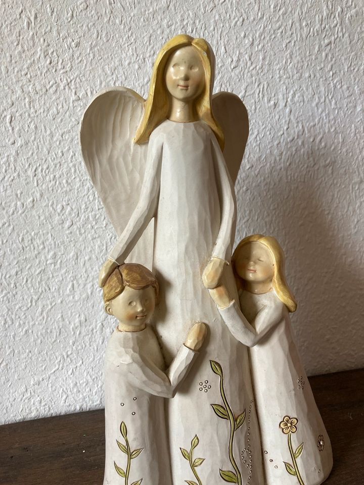 Gilde Engel Schutzengel mit Kindern Figur in Köln