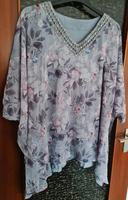 Made 2 Italy Damen Tunika Bluse Grau mit Blumenmuster Gr. 48/50 Nordrhein-Westfalen - Bad Salzuflen Vorschau