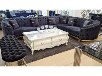 Chesterfield Ecksofa Blau-Grau Gold Farbauswahl Couch L-Form NEU Nordrhein-Westfalen - Gelsenkirchen Vorschau