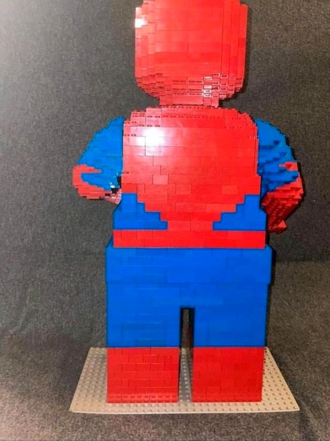 Lego Spiderman  stehend 45 cm hoch in Bad Honnef