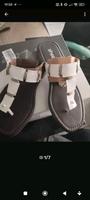 Neu ❣️ gr 42 Sheego Sandalen Zehentrenner weiss Leder Bayern - Königsbrunn Vorschau