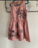 Mädchen Tüll Kleid rosé Farben mit Reh Print 110/116 Hessen - Kirchhain Vorschau