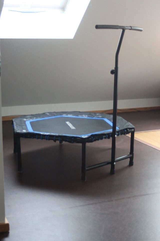 NATURALIFE Mini Fitness-Trampolin mit Griff bis 120 kg in Zierow