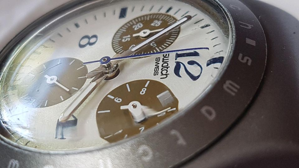 Alte Swatch Irony, Quartz Uhr, gebraucht in Kassel