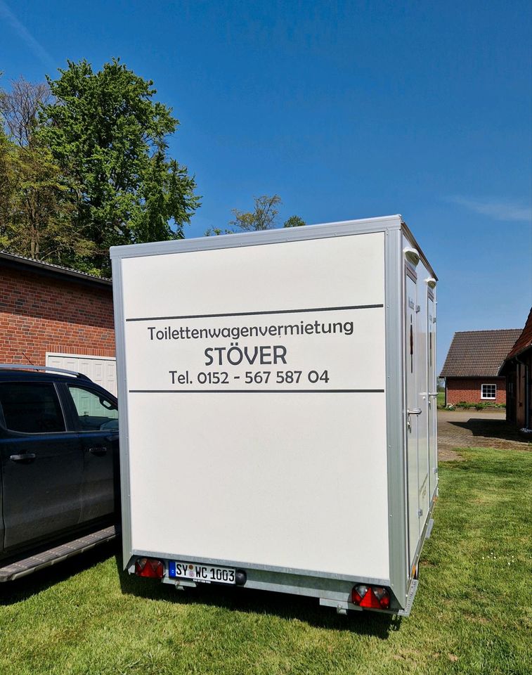 gepflegter Toilettenwagen zu vermieten in Asendorf (bei Bruchhausen-Vilsen)