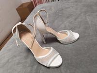 High Heel Sandalette - white Baden-Württemberg - Königsbronn Vorschau