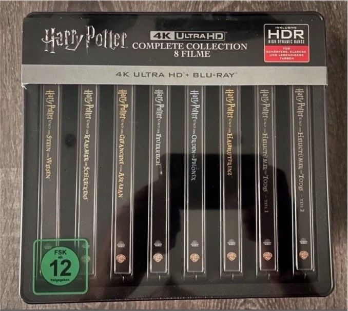 Harry Potter Steelbook + Phantastische Tierwesen Steelbook 4K neu in Gelsenkirchen