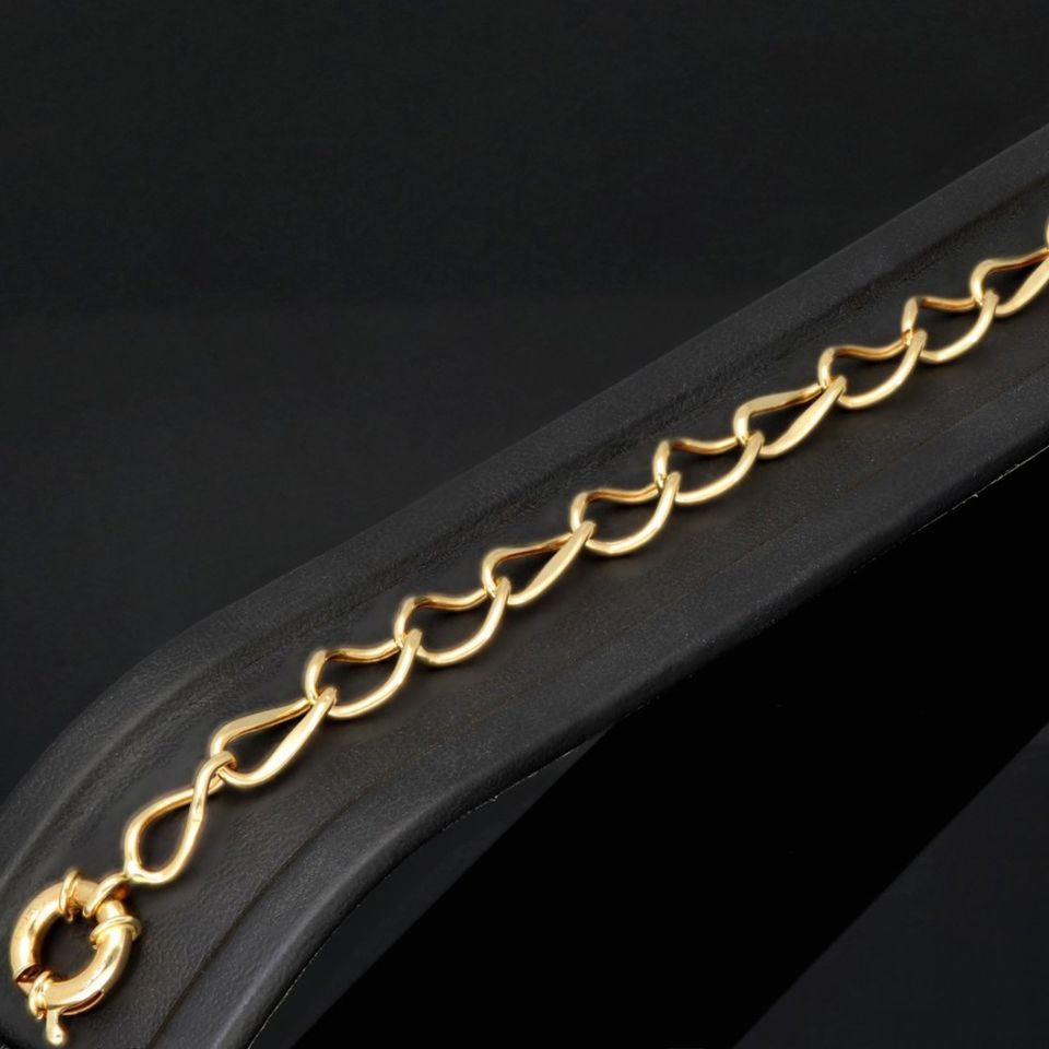 Wunderschönes Armband Goldamband 14K 585 ECHT Gelbgold 20cm 8mm Ankerarmband NEU Schmuck Massiv Goldschmuck Viele weitere Angebote mit Finanzierung Ratenzahlung im Shop sensburg-aurum in Berlin