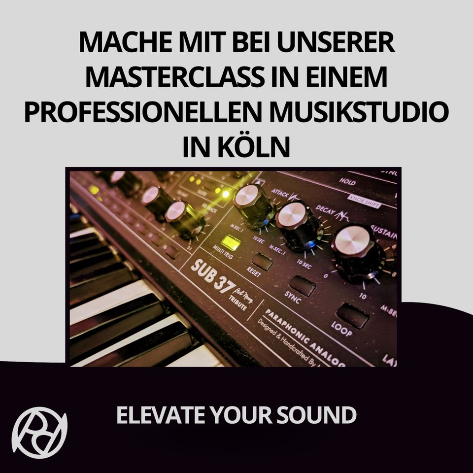 PRODUCER SESSIONS IM PROFESSIONELLEN MUSIKSTUDIO IN KÖL in Köln