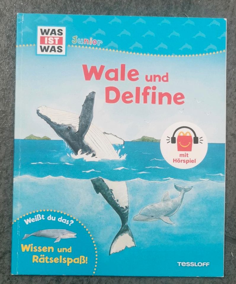 Was ist was: Wale und Delfine - Heftchen von McDonalds in Hirschaid
