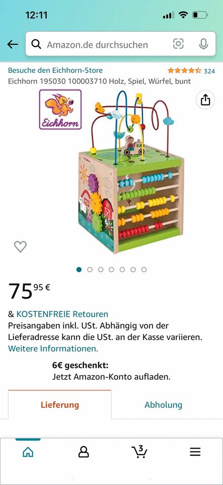 XXL Spielwürfel Eichhorn - Großes Spielcenter in Bayern - Simbach |  Holzspielzeug günstig kaufen, gebraucht oder neu | eBay Kleinanzeigen ist  jetzt Kleinanzeigen