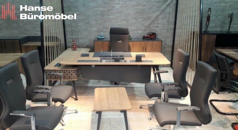 Inter-Boss Büromöbel Tisch Schrank Büro Komplett Set Design Möbel in Glinde