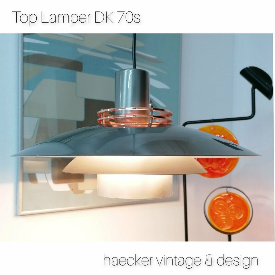 Lampe Dänemark - danish design 70er ära mid century poulsen 70er in Dresden