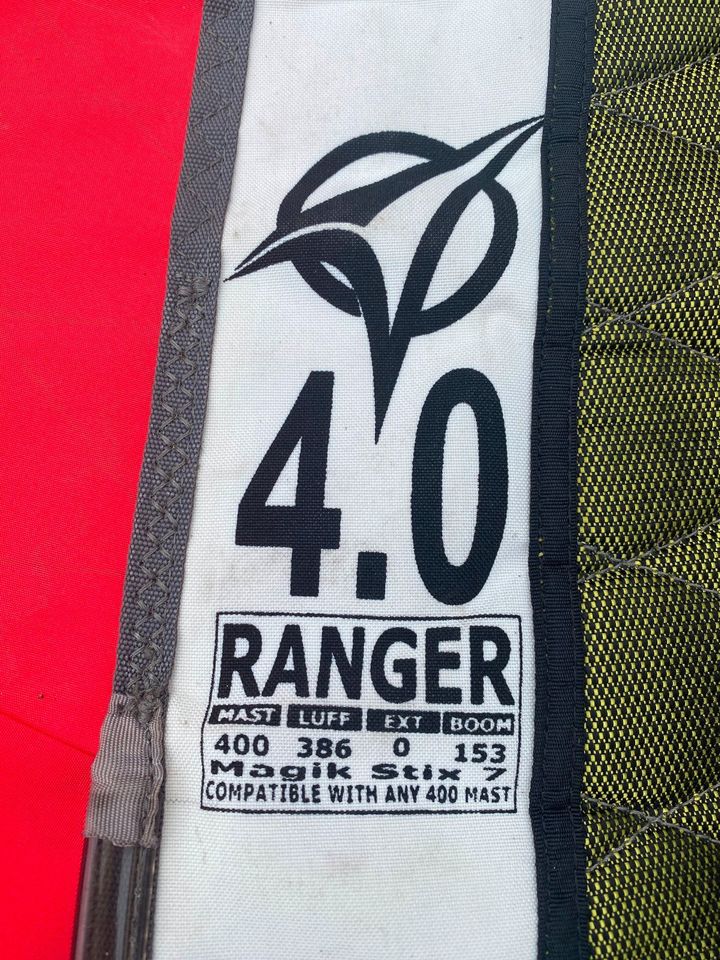 Windsurfing Arrows Ranger Wave Segel 4.0 in Hannover