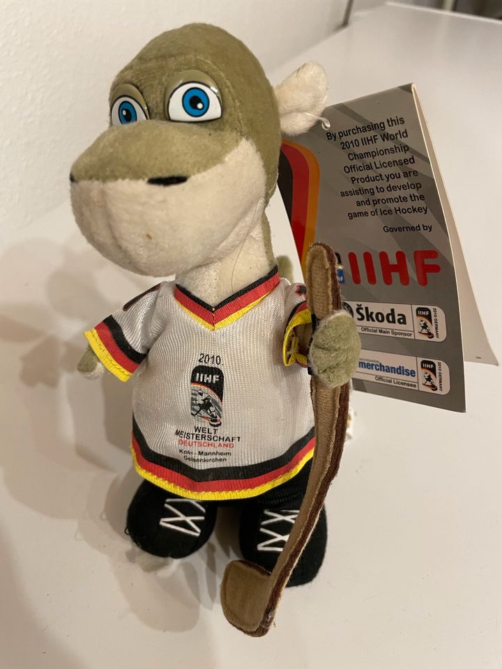 Urmel Eishockey WM 2010 Maskotchen Sammlerstück in Trostberg