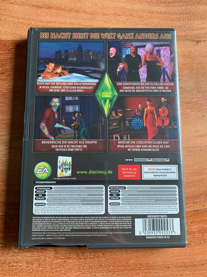Die Sims 3 Erweiterung Late Night PC CD in Herne