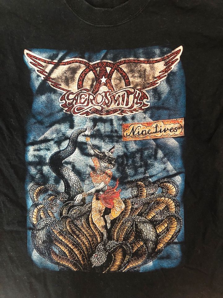 Aerosmith T-Shirt Tour 1999 Nine Lives in Saarbrücken