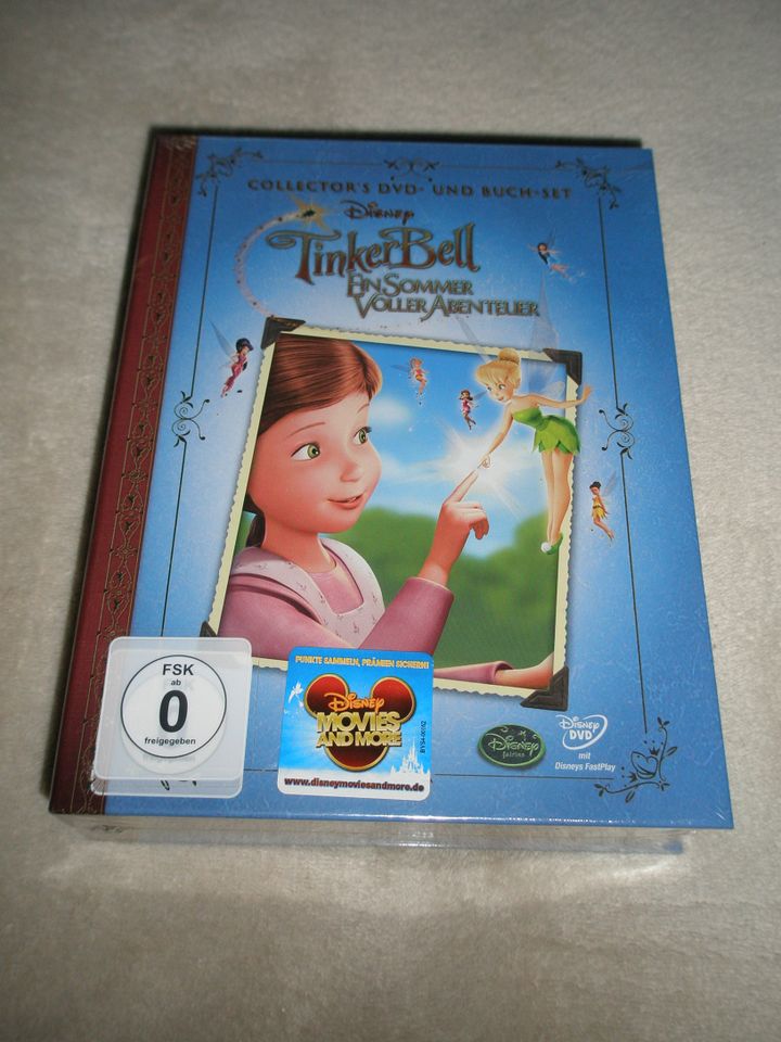 DVD Walt Disney, Tinkerbell Collector´s DVD und Buch Set, NEU+OVP in Offenbach