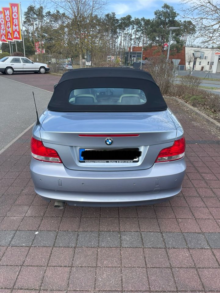 BMW 118d Cabrio Leder-SHZ-Klima-Unfallfrei in Röttenbach (bei Erlangen)