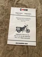 MZ ETZ 250 Volkspolizei ErsatzteilKatalog orig. DDR NVA TS Brandenburg - Grünewald Vorschau