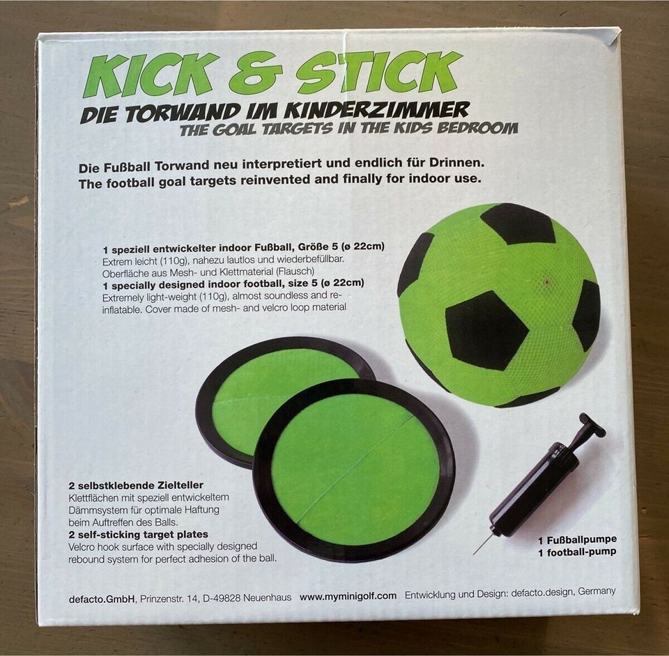 Kick & Stick, Fußball für drinnen in Brandenburg - Birkenwerder | eBay  Kleinanzeigen ist jetzt Kleinanzeigen