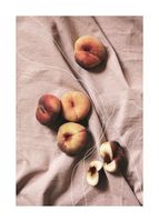 Kunstdruck/ Poster - PEACHES ON LINEN POSTER - 50x70cm *neu* München - Altstadt-Lehel Vorschau