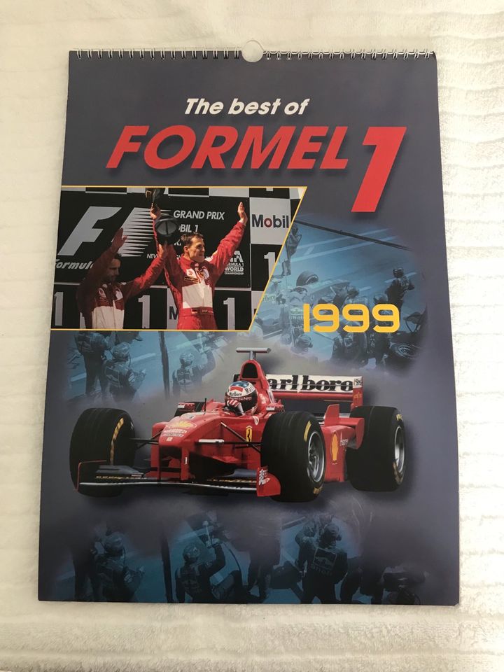 Kalender Formel 1 1999 42x30 Schumi Ferrari in Lichtenau