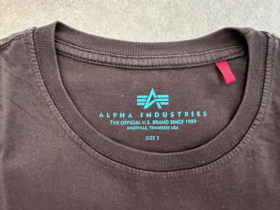 Alpha Industries T-Shirt Gr. S neuwertig in Lauf a.d. Pegnitz