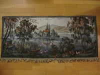Wandbehang gewebt, Wandteppich aus Webstoff, antik, alt, Leinen Brandenburg - Teltow Vorschau