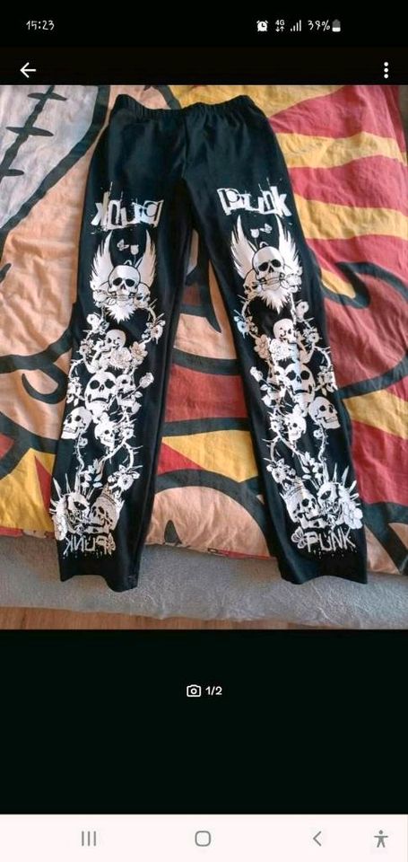 7 Damen leggings mit verschiedenen Motiven in Lutherstadt Wittenberg