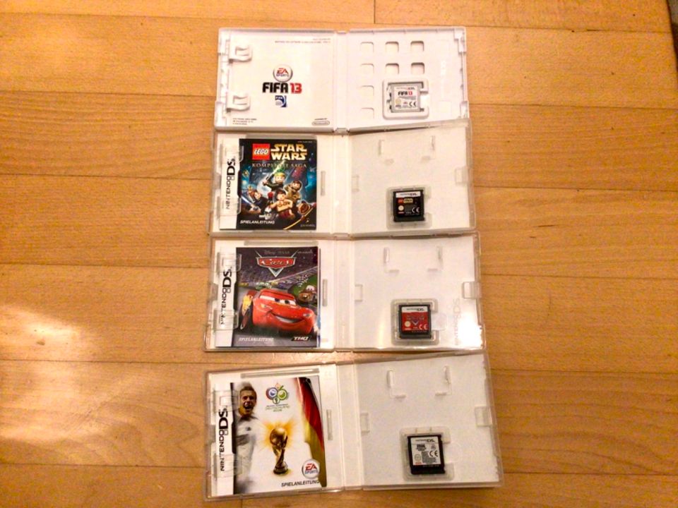 Nintendo DS 3DS Spiele Cars Fifa Star Wars Die komplette Saga in Ratingen