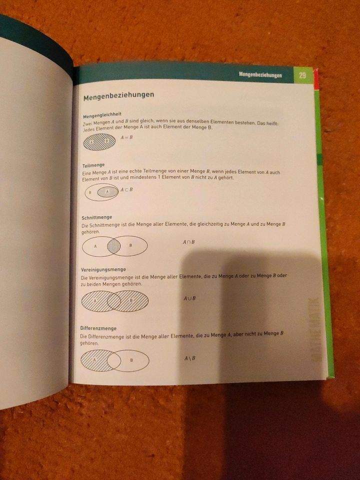 Formelsammlung Mathe, Physik, Chemie für 5.-10. Klasse in Niddatal