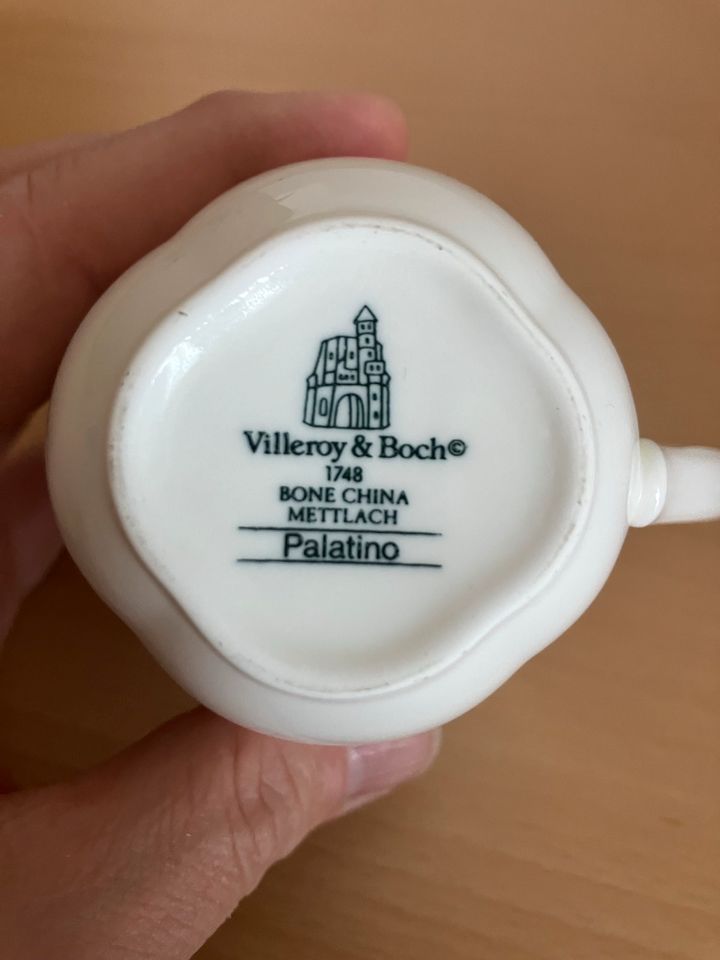 Villeroy Boch Palatino Butterdose Eierbecher Salzstreuer Pfeffer in Schwalmstadt