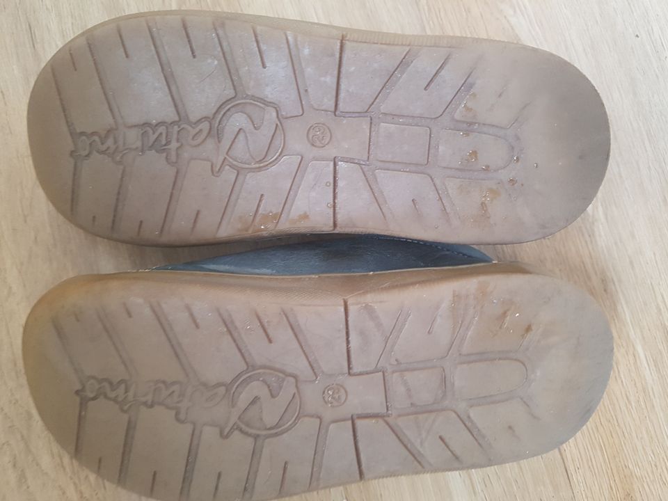 Naturino Halbschuh Klett Schuh  blau Leder Gr 29 in Norderstedt