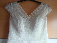 Brautkleid Hochzeitskleid Standesamt Bianco Evento Gr 42 XL Ivory Sachsen - Weinböhla Vorschau